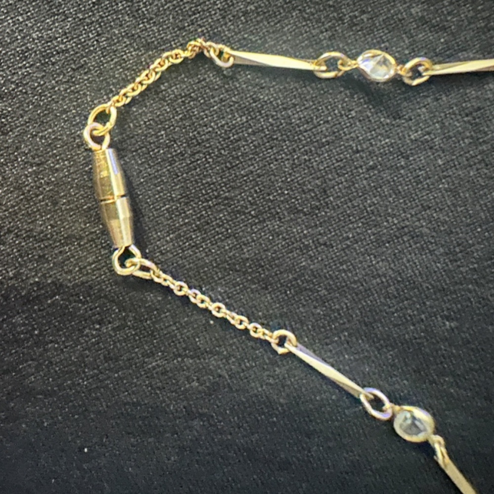 ✨Authentic Louis Vuitton Padlock & Key Necklace on 23” Chain - Picture 5 of 8